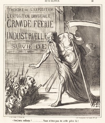 Ei... et ole siitä huoneesta! tekijältä Honoré Daumier