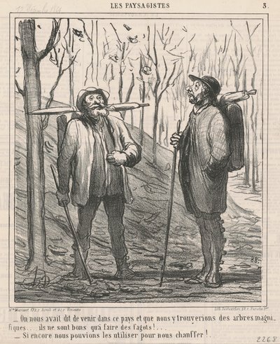 Meidän käskettiin tulla tähän maahan... tekijältä Honoré Daumier