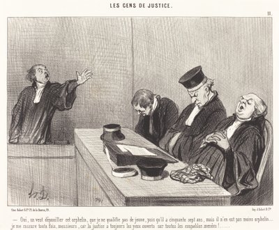 Kyllä, haluamme ryöstää tämän orvon... tekijältä Honoré Daumier