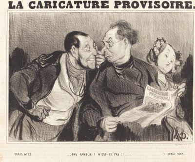 Ei kuuluisa? Eikö ole!!... tekijältä Honoré Daumier