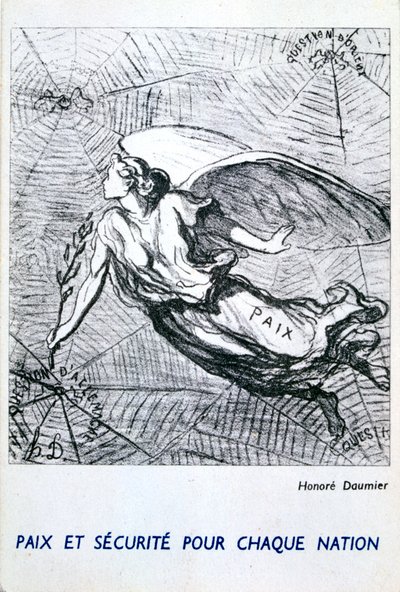 Rauha ja turvallisuus jokaiselle kansakunnalle tekijältä Honoré Daumier
