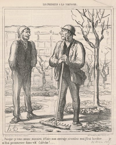 Arvaa, että se viihdyttää sinua... tekijältä Honoré Daumier