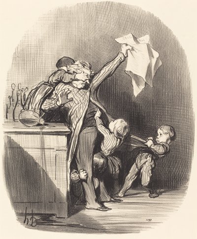 Isyyden ilot tekijältä Honoré Daumier