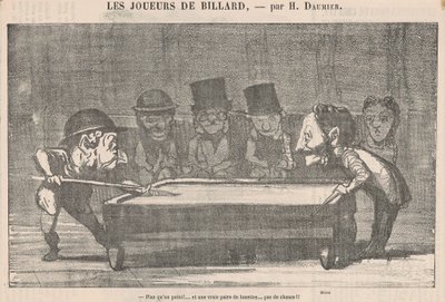 Enemmän kuin yksi piste! ... Ei mahdollisuutta!! tekijältä Honoré Daumier