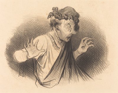 Ketä varten nämä käärmeet ovat... tekijältä Honoré Daumier
