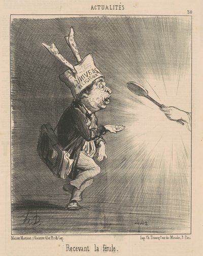 Holkin vastaanottaminen tekijältä Honoré Daumier