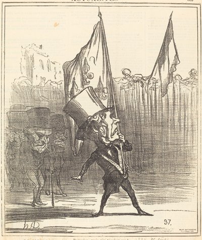 Katso, mutta älä koske siihen! tekijältä Honoré Daumier