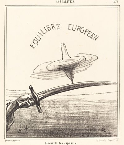 Uusittu japanilaisista tekijältä Honoré Daumier