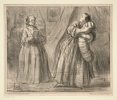 Toisto d tekijältä Honoré Daumier