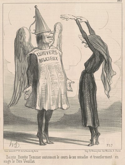 Saint Rosette Tamisier... tekijältä Honoré Daumier