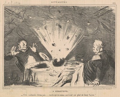 Sevastopol tekijältä Honoré Daumier