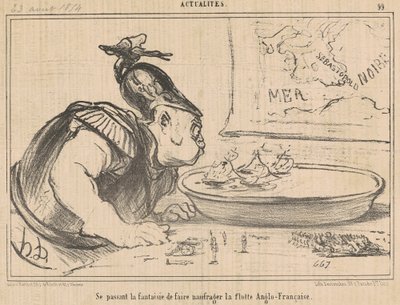 Välitetään tuhoamisen fantasiaa... tekijältä Honoré Daumier
