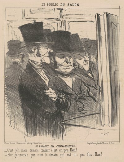 Esiintyy asiantuntijoina tekijältä Honoré Daumier