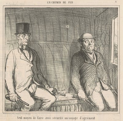 Ainoa tapa tehdä se turvallisesti tekijältä Honoré Daumier