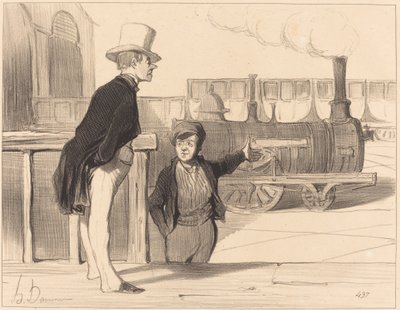 Jos koneeni on hyvä? Luulen niin... tekijältä Honoré Daumier