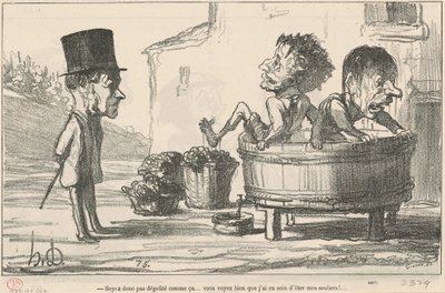 Älä siis inhoa ​​tuollaista... tekijältä Honoré Daumier
