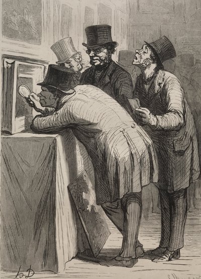 Huutokauppahuone: Amatööri. tekijältä Honoré Daumier