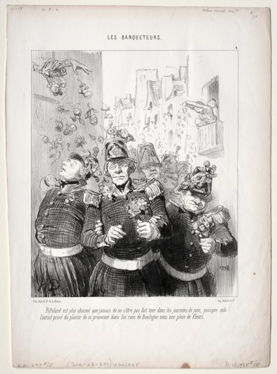 The Banqueters, levy 4: Rifolard on viehättävämpi kuin koskaan... tekijältä Honoré Daumier