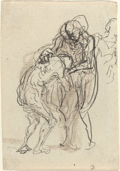 Tuhlaajapoika tekijältä Honoré Daumier