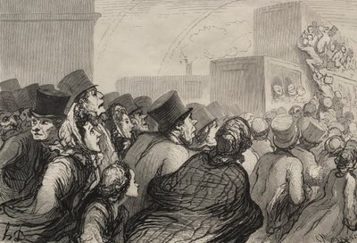 Rautatie: sunnuntairetki tekijältä Honoré Daumier