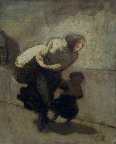 Raskas taakka, 1828-1879 tekijältä Honoré Daumier