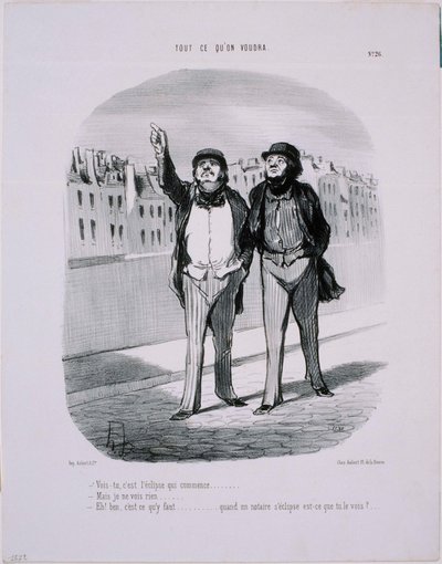Mitä ikinä haluamme: Pimennys alkaa... tekijältä Honoré Daumier