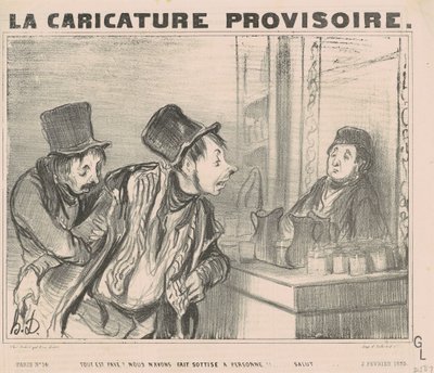 Kaikki maksetaan? Teimme vain... hei tekijältä Honoré Daumier
