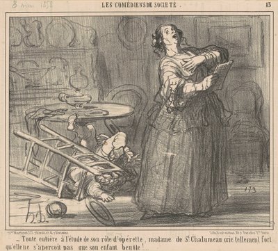Kokonaan sen roolin tutkiminen... tekijältä Honoré Daumier