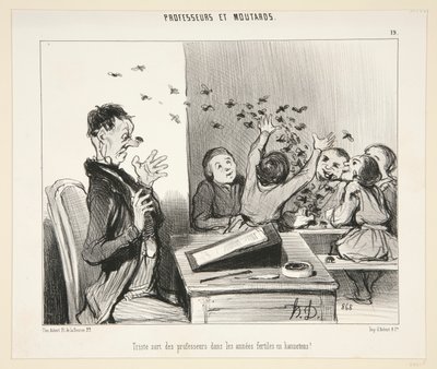 Opettajien surullinen kohtalo? - #19 pf Professorit ja sinapit tekijältä Honoré Daumier