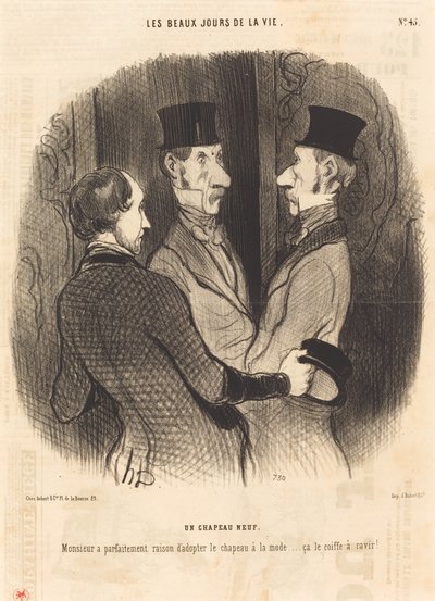 Uusi hattu tekijältä Honoré Daumier