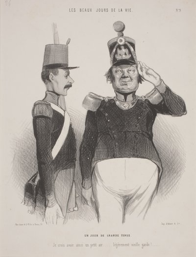 Grand Dressin päivä tekijältä Honoré Daumier