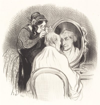 Liian nuori herrasmies tekijältä Honoré Daumier