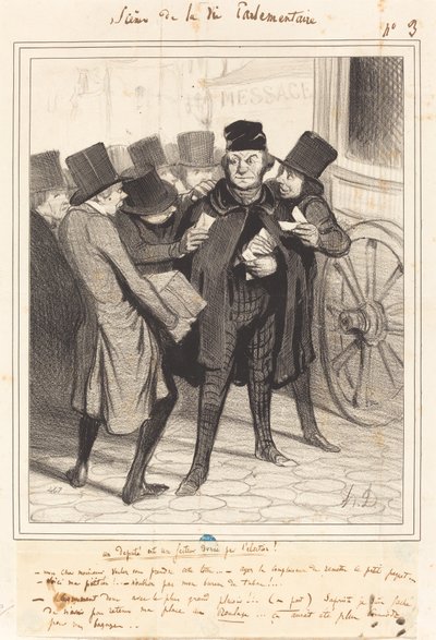 Ilomatka Pariisiin tekijältä Honoré Daumier