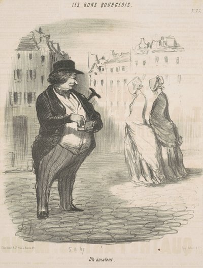 harrastaja tekijältä Honoré Daumier