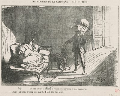 Ystävä, jonka kutsuimme... tekijältä Honoré Daumier
