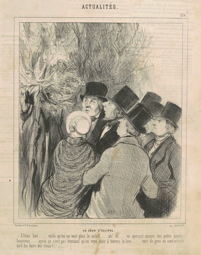 Yhden päivän pimennykset tekijältä Honoré Daumier