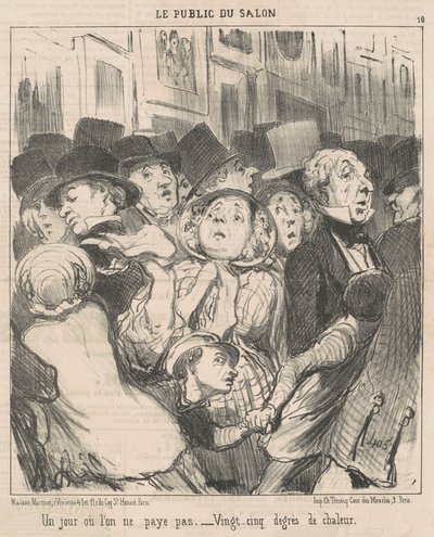 Päivä, jolloin emme maksa tekijältä Honoré Daumier