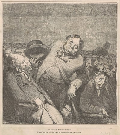 Uuden mallin teatteri tekijältä Honoré Daumier