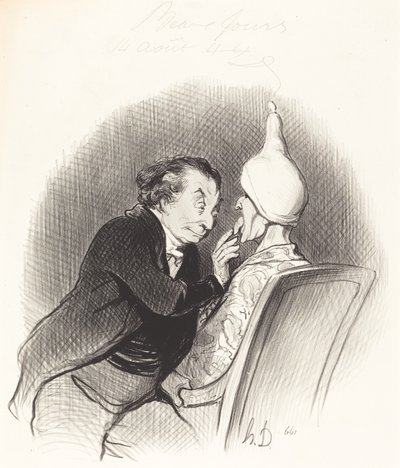 Onnellinen löytö tekijältä Honoré Daumier