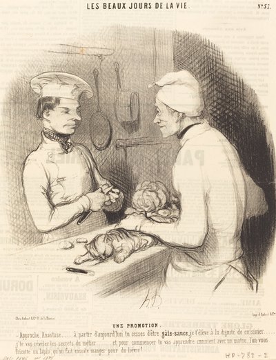 Ylennys tekijältä Honoré Daumier