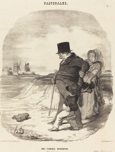 Kamala kohtaaminen tekijältä Honoré Daumier