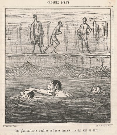 Vitsi, johon ei koskaan kyllästy... tekijältä Honoré Daumier