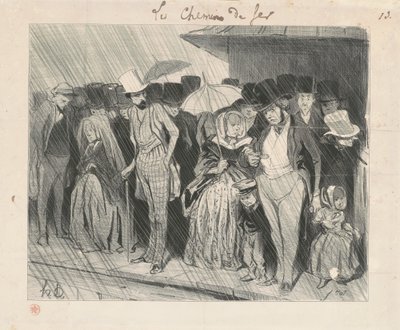 Asema äärettömän liian pitkä tekijältä Honoré Daumier