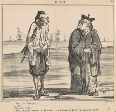 Täältä tulee ranskalaiset! ...minä tytär... tekijältä Honoré Daumier