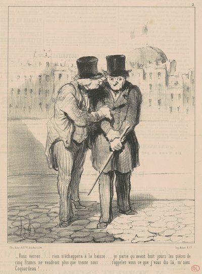 Tulet näkemään... mikään ei välty syksyltä... tekijältä Honoré Daumier