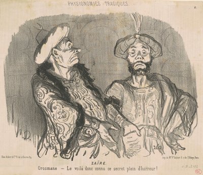 Zaire tekijältä Honoré Daumier
