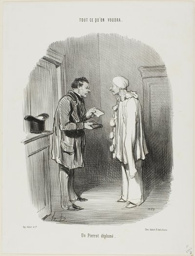 A Plucked Pierrot, levy 9 teoksesta Tout Ce Qu