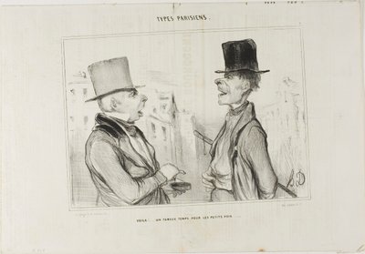 Great Times for Small Fry..., levy 7 alkaen Types Parisiens tekijältä Honoré Victorin Daumier
