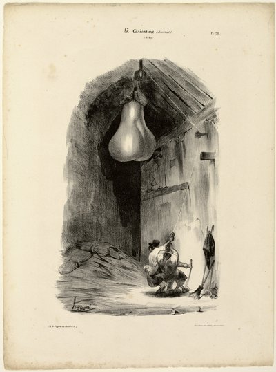"Heave-ho!...Heave-ho! Heave-ho!", levy 179 tekijältä Honoré Victorin Daumier