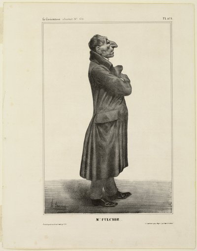 Herra Fulchir..., levy 273 sarjakuvajulkkiksista tekijältä Honoré Victorin Daumier